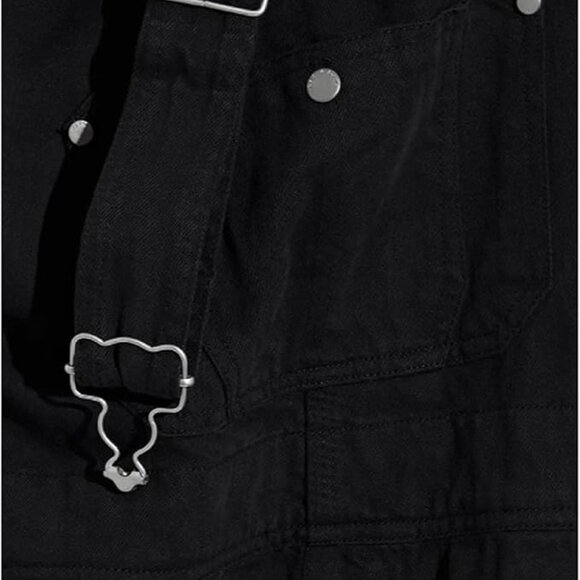 Rag & Bone Workwear Overalls XL Black $298 - Picture 3 of 13